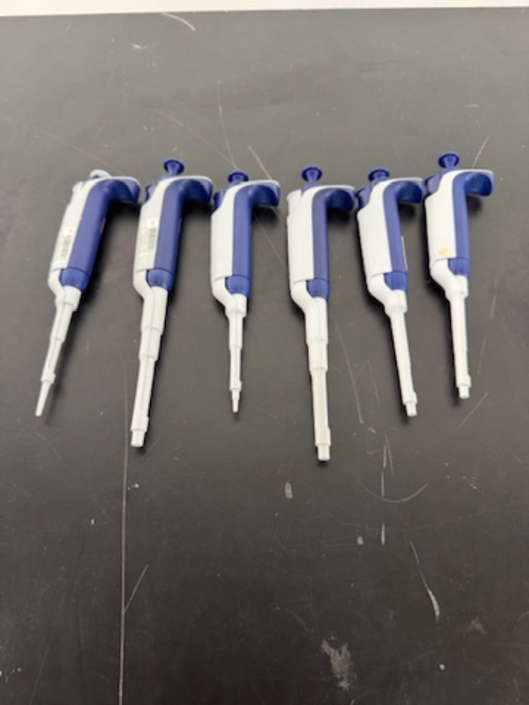 Image of Rainin Pipet-Lite XLS Single Channel Pipettes - Quantity 6